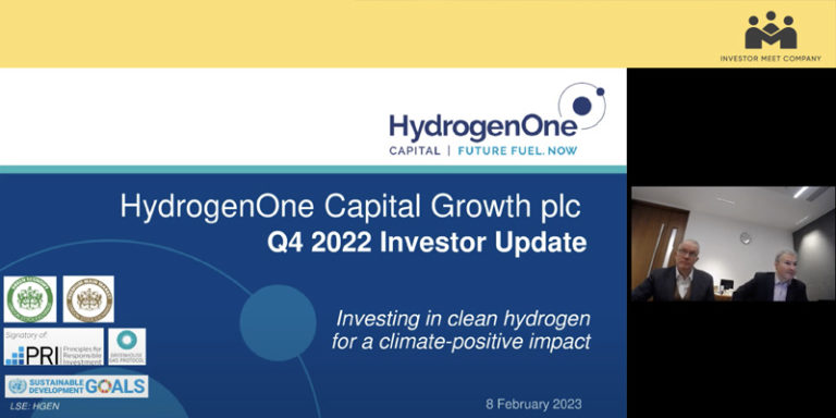 HydrogenOne News & Media - HydrogenOne Capital Growth Plc